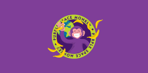 Purple Space Monkey