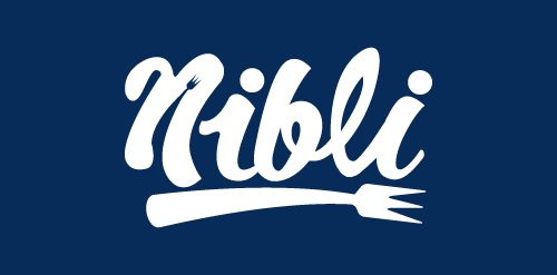 Nibli lettering logo