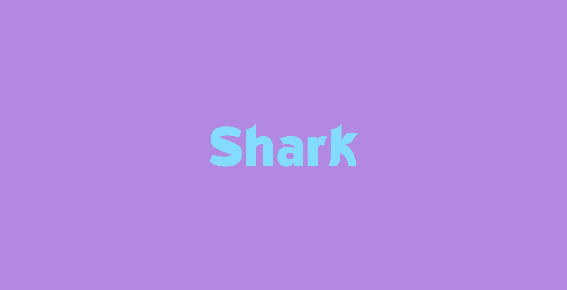 Shark Font / Wordmark / Verbicons