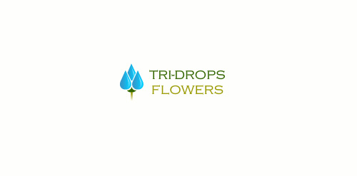 Tri-Drops Flowers