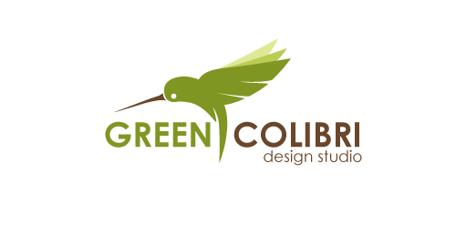 Green colibri