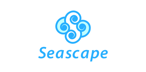 Seascape logo • LogoMoose - Logo Inspiration