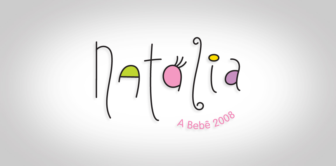 LOGO NATALIA, A BEBÊ DO ANO