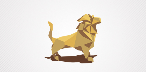 origami lion